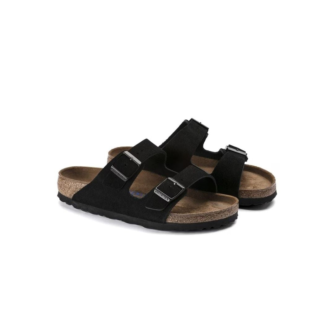 ARIZONA BLACK SUEDE CLASSICO CALZATA STRETTA