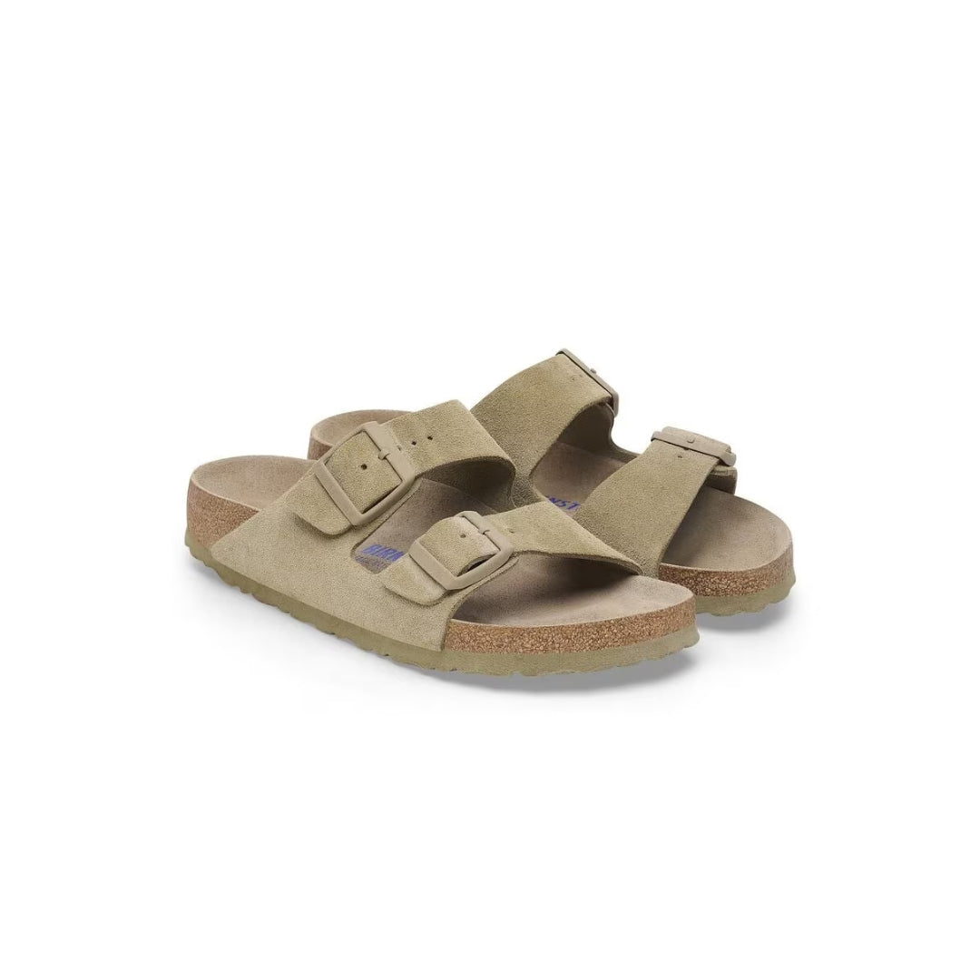 ARIZONA FADED KHAKI SUEDE SOFT CALZATA STRETTA