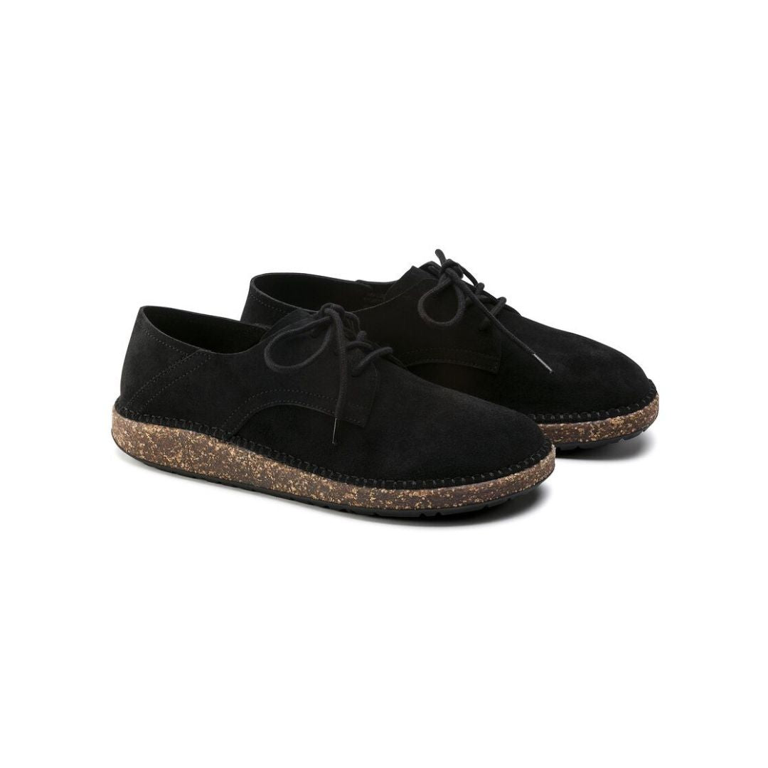 GARY BLACK SUEDE CALZATA STRETTA