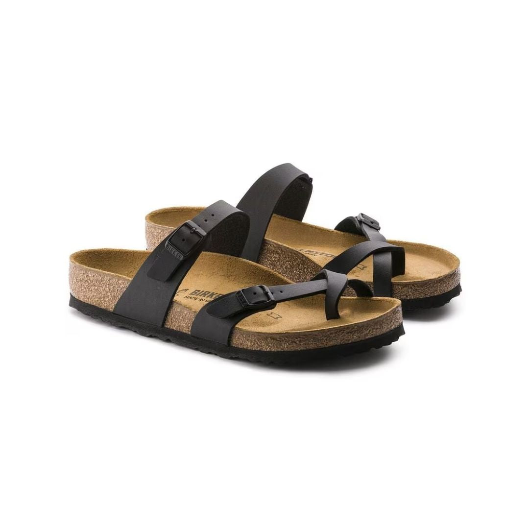 MAYARI BLACK BIRKO FLOR CALZATA NORMALE