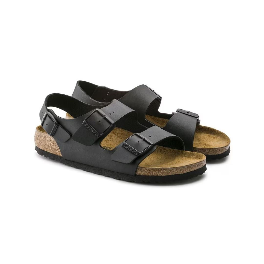 MILANO BLACK BIRKO FLOR CALZATA STRETTA