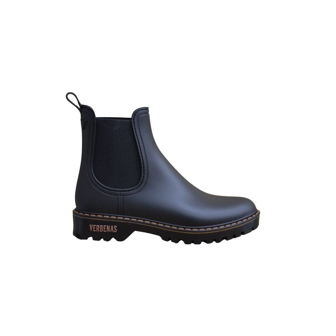 VERBENAS GAUDI BLACK STIVALETTO GOMMA