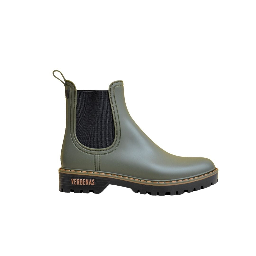 VERBENAS GAUDI KHAKI STIVALETTO GOMMA