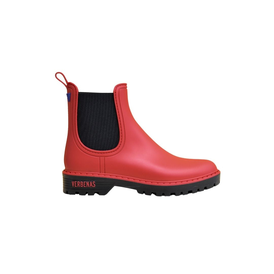 VERBENAS GAUDI ROJO STIVALETTO GOMMA
