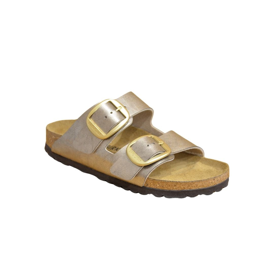 ARIZONA BIG BUCKLE GRACEFUL TAUPE BIRKO FLOR CALZATA STRETTA