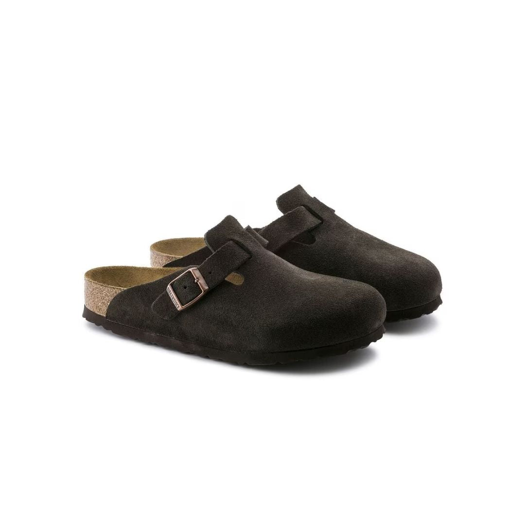 BOSTON MOCCA SUEDE CALZATA STRETTA