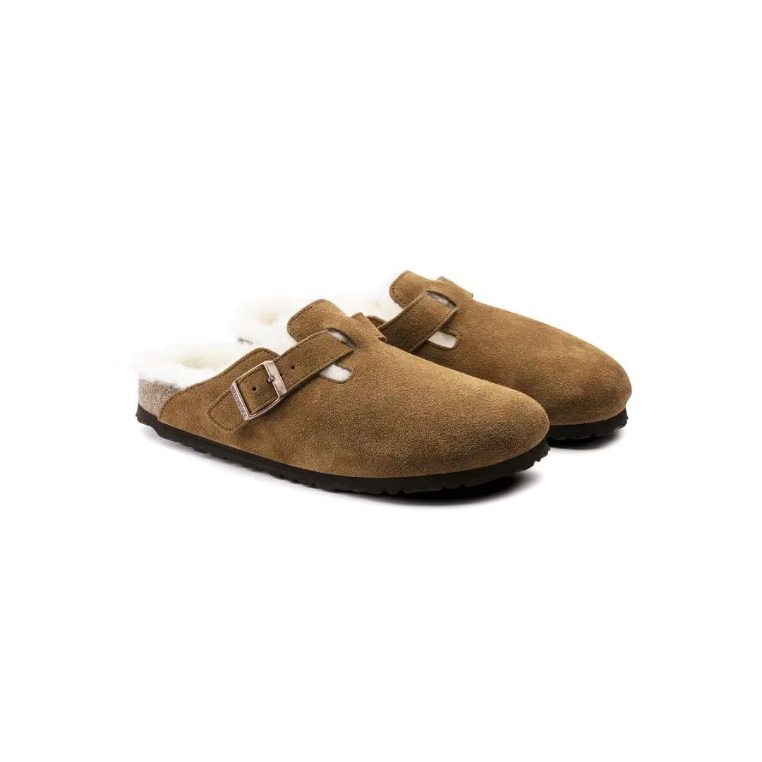 BOSTON MINK SHEARLING CALZATA STRETTA