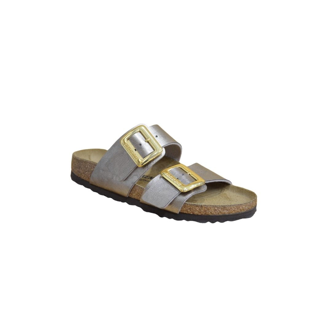 SYDNEY CB GRACEFUL TAUPE BIRKO FLOR CALZATA STRETTA