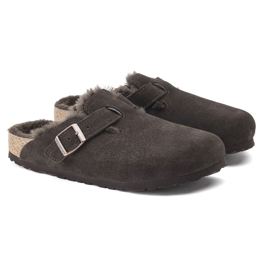 BOSTON MOCCA SHEARLING CALZATA STRETTA 1020529