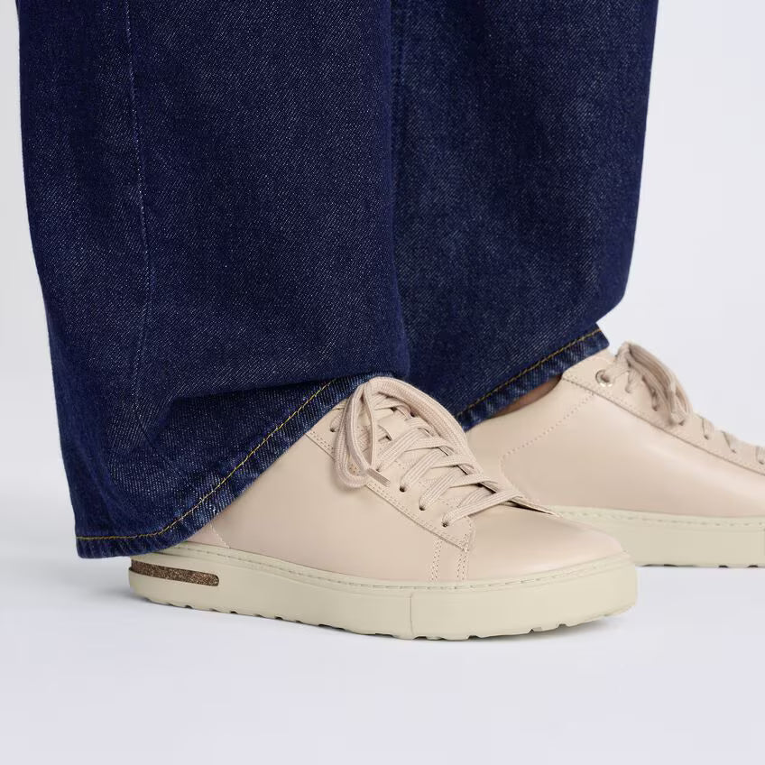 BEND LOW SHINE NEW BEIGE CALZATA STRETTA 1029676 PELLE