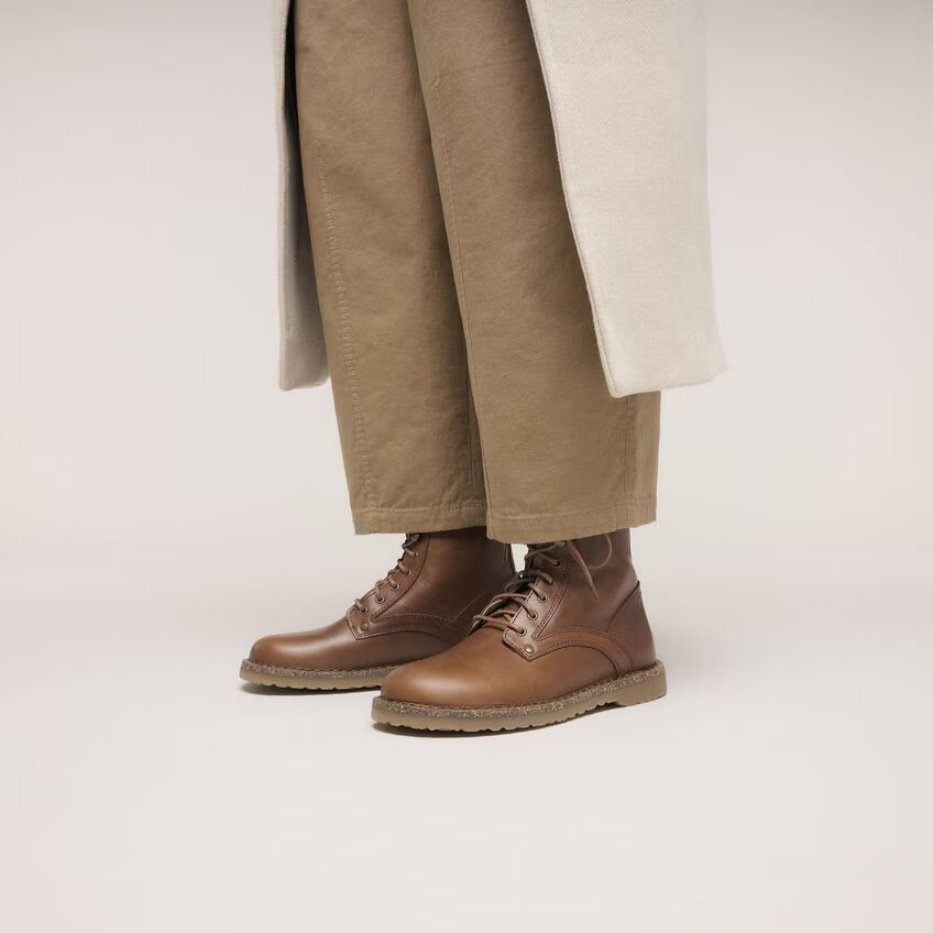 BRYSON COGNAC PELLE CALZATA STRETTA 1030180