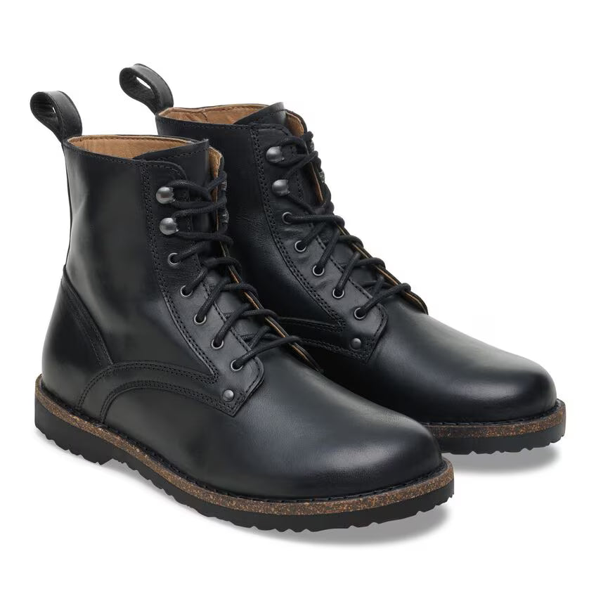 BRYSON BLACK PELLE CALZATA STRETTA 1030153