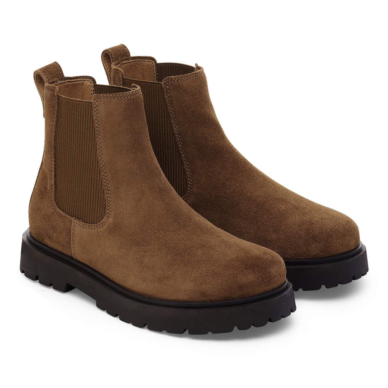 HIGHWOOD SLIP ON MID DARK TEA SUEDE CALZATA STRETTA 1030632