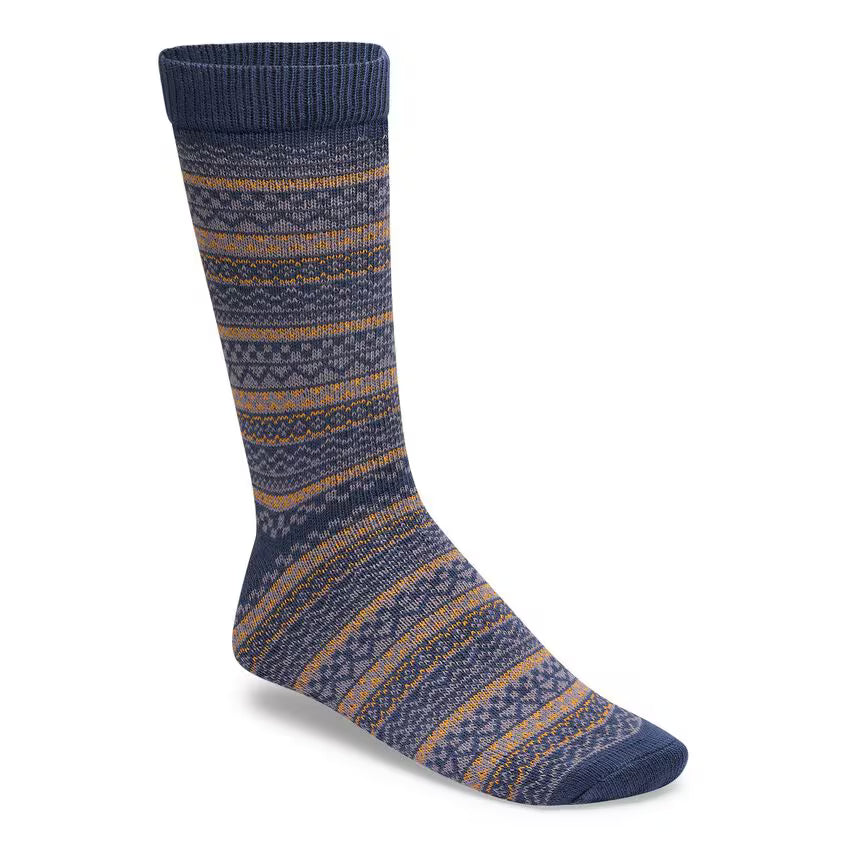 CALZE COTTON PATTERN SOCKS NAVY 1030340