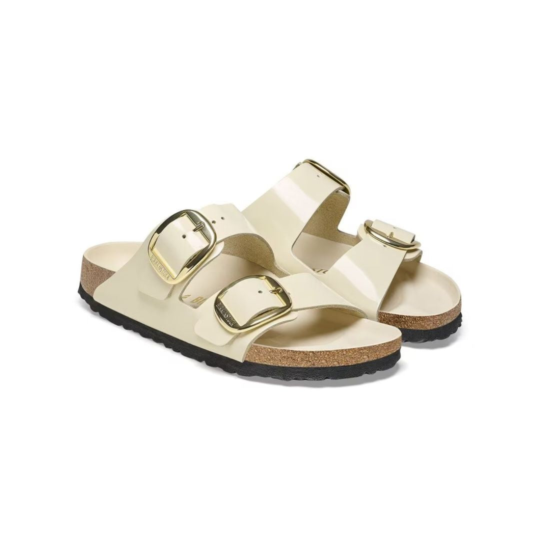 ARIZONA BIG BUCKLE SHINE ECRU PELLE 1026128