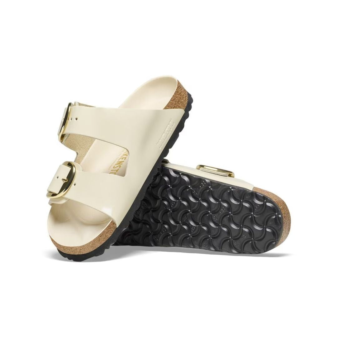 ARIZONA BIG BUCKLE SHINE ECRU PELLE 1026128