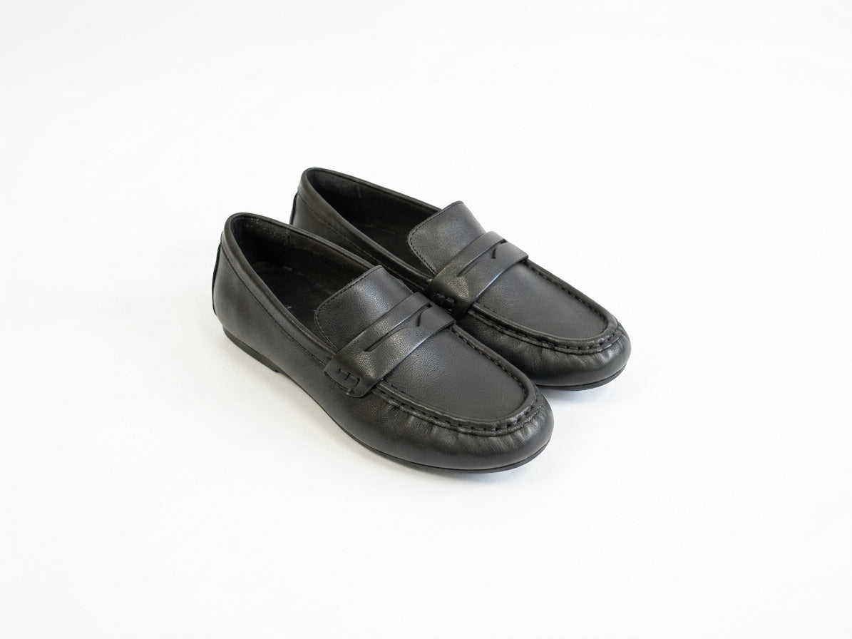 FIT FLOP MOCASSINO BLACK PELLE