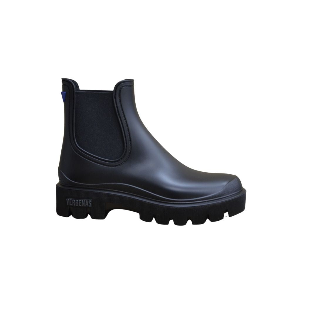 VERBENAS MAE BLACK STIVALETTO GOMMA