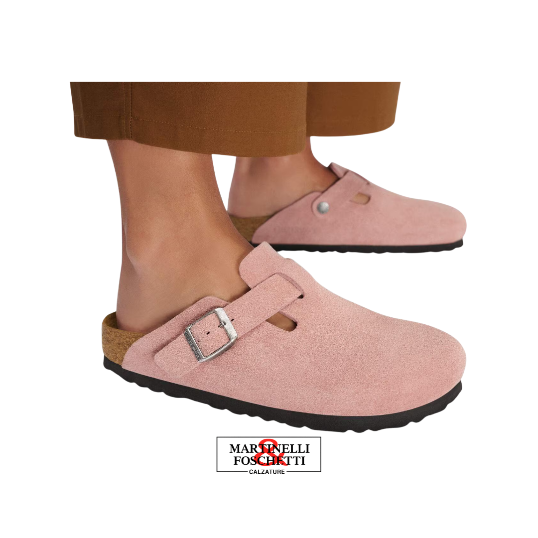 BOSTON PINK CLAY SUEDE PIANTA STRETTA 1031635