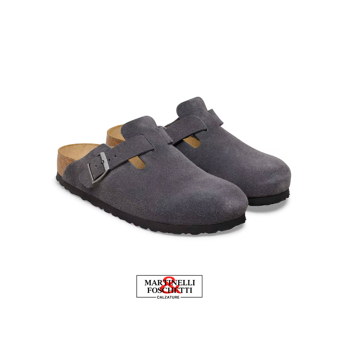 BOSTON CHARCOAL SUEDE PIANTA STRETTA 1031678