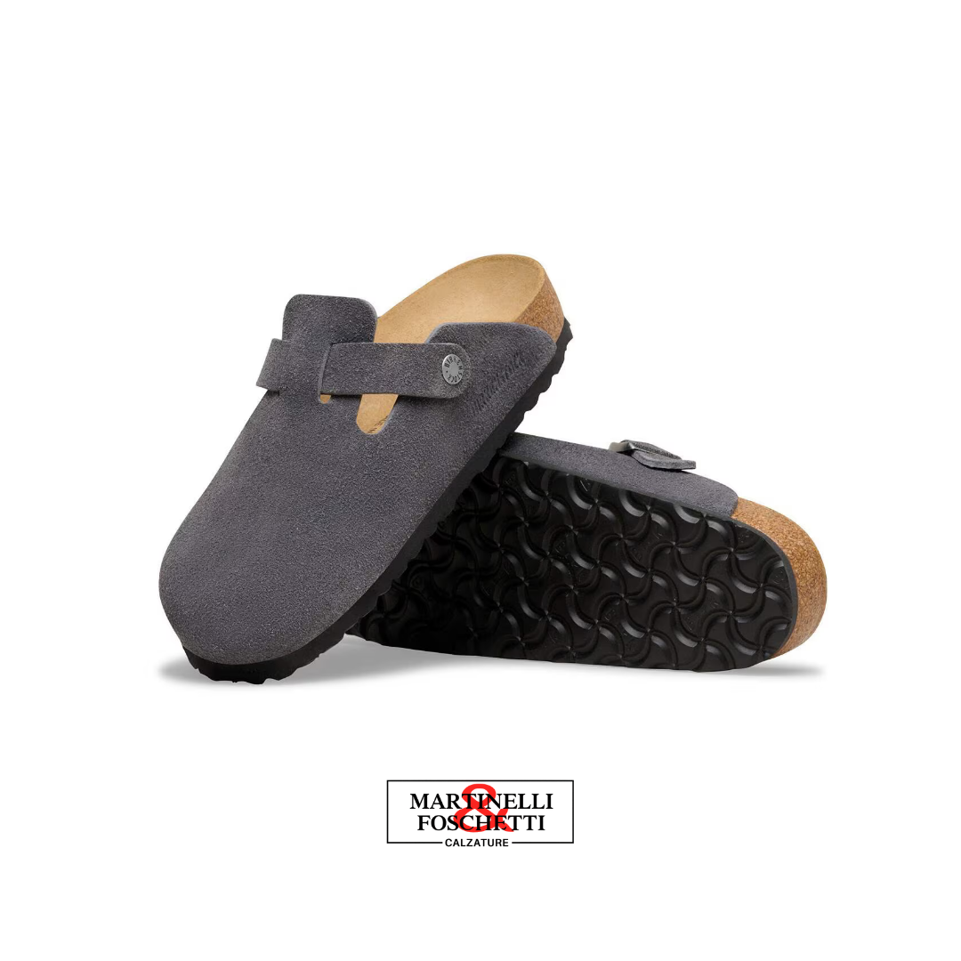 BOSTON CHARCOAL SUEDE PIANTA STRETTA 1031678