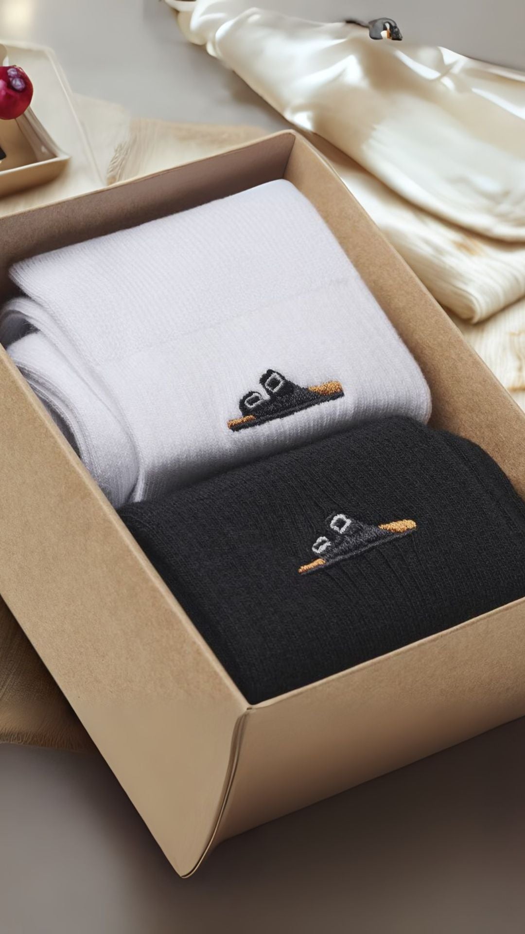 COTTON RIB 2-PACK BLACK/WHITE 1029849