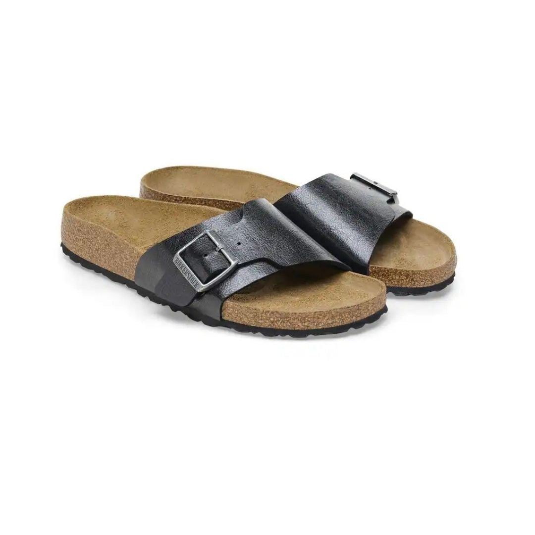CATALINA GRACEFUL LICORICE BIRKO FLOR CALZATA STRETTA