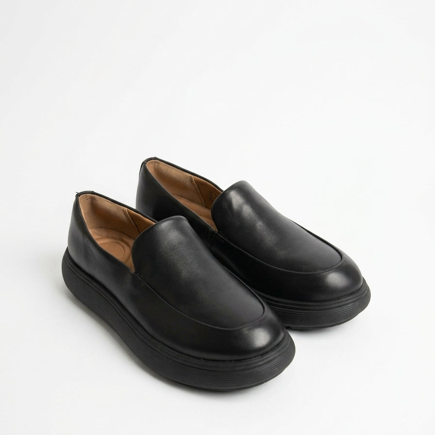 FIT FLOP E2W-090 BLACK SLIP ON
