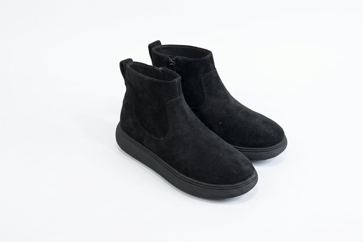 FIT FLOP SUEDE BLACK STIVALETTO
