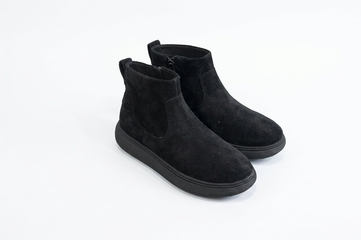 FIT FLOP SUEDE BLACK STIVALETTO