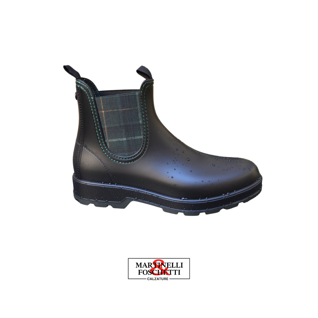 IGOR OSCAR NERO/VERDE STIVALETTO W10336-01